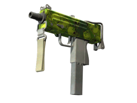 MAC-10 | Nuclear Garden (Well-Worn)
