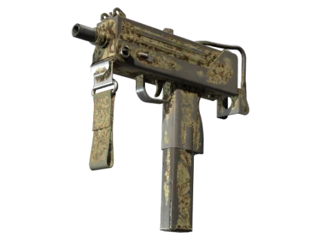 MAC-10 | Sienna Damask (Battle-Scarred)