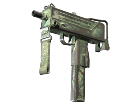 MAC-10 | Surfwood (Battle-Scarred)
