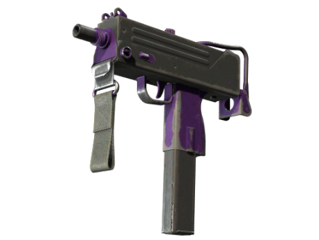 MAC-10 | Ultraviolet (Battle-Scarred)