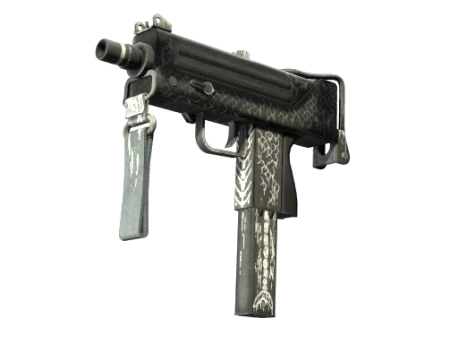 MAC-10 | Whitefish (Battle-Scarred)