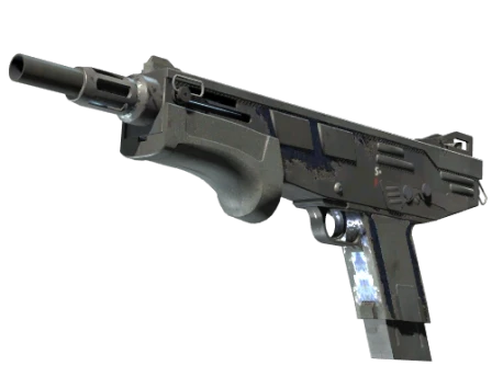 MAG-7 | Navy Sheen (Battle-Scarred)