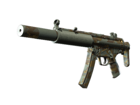 MP5-SD | Gold Leaf (Field-Tested)