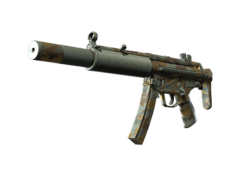 MP5-SD | Gold Leaf (Minimal Wear)