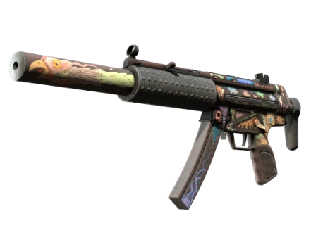 MP5-SD | Necro Jr. (Well-Worn)