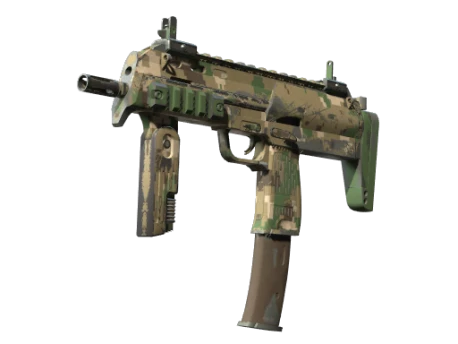 MP7 | Пиксельный камуфляж «Лес» (Поношенное)