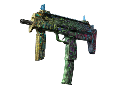 MP7 | Neon Ply (Battle-Scarred)