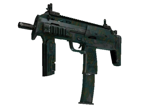 MP7 | Teal Blossom (Well-Worn)