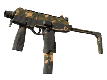 MP9 | Black Sand (Well-Worn)