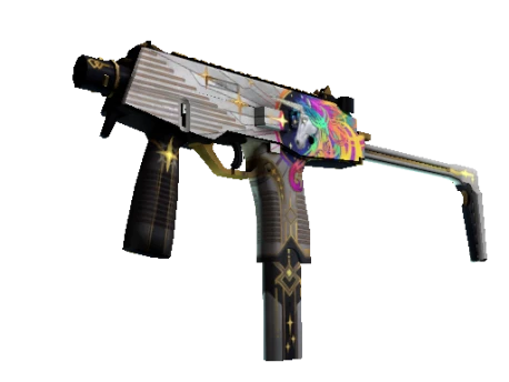 MP9 | Starlight Protector (Well-Worn)