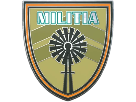 Militia Pin