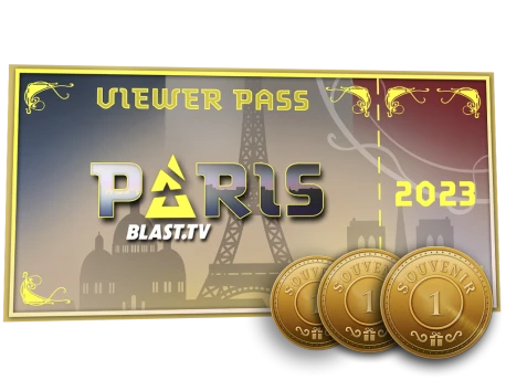 Paris 2023 Viewer Pass + 3 Souvenir Tokens