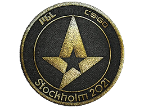 Patch | Astralis (Gold) | Stockholm 2021