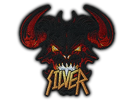 Patch | Metal Silver Demon