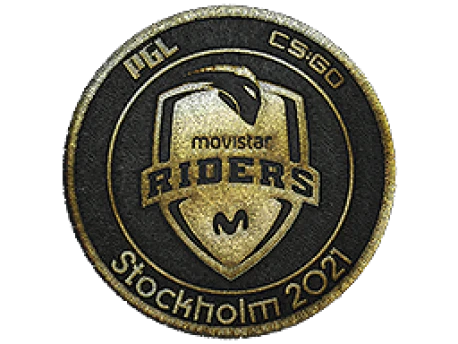 Patch | Movistar Riders (Gold) | Stockholm 2021