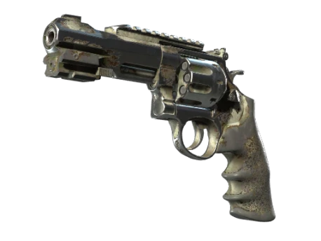 R8 Revolver | Bone Mask (Battle-Scarred)