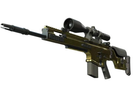 SCAR-20 | Brass (Well-Worn)