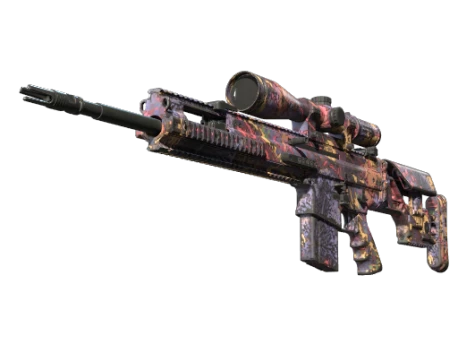 SCAR-20 | Poultrygeist (Well-Worn)