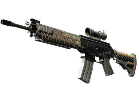 SG 553 | Aerial (Battle-Scarred)