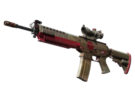 SG 553 | Berry Gel Coat (Well-Worn)