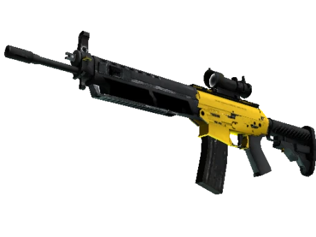 SG 553 | Bulldozer (Well-Worn)