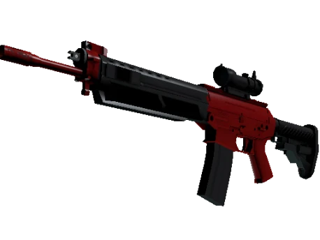 SG 553 | Candy Apple (Minimal Wear)