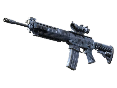 SG 553 | Night Camo (После полевых испытаний) КС2/КС ГО | Купить ...