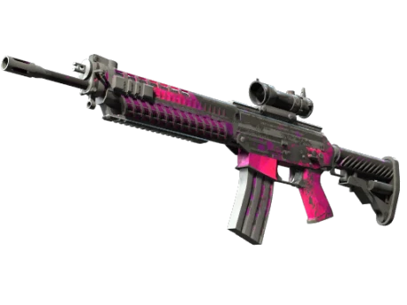 SG 553 | Pulse (Battle-Scarred)