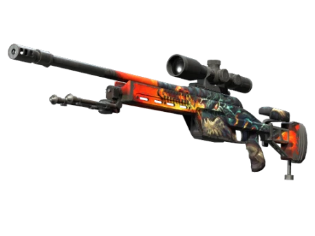 SSG 08 | Dragonfire (Field-Tested)