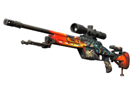 SSG 08 | Dragonfire (Minimal Wear)