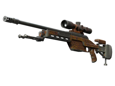 SSG 08 | Orange Filigree (Well-Worn)