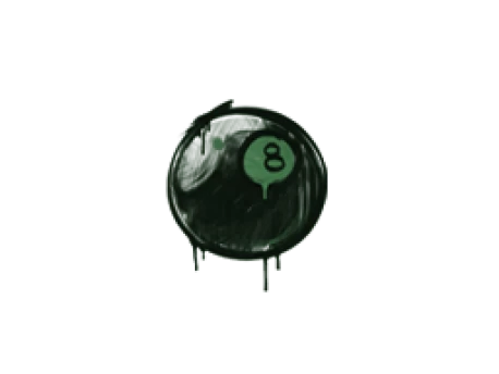 Sealed Graffiti | 8-Ball (Jungle Green)