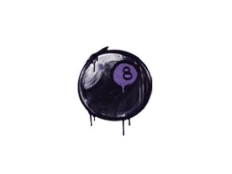 Sealed Graffiti | 8-Ball (Monster Purple)