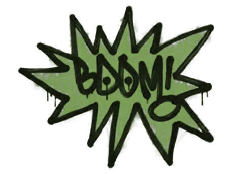 Sealed Graffiti | BOOM (Battle Green)