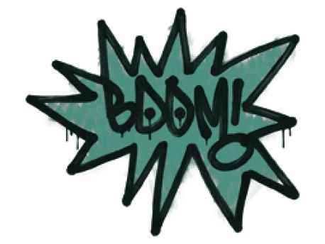 Sealed Graffiti | BOOM (Frog Green)