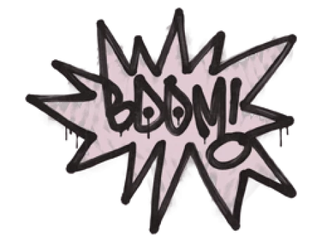 Sealed Graffiti | BOOM (War Pig Pink)