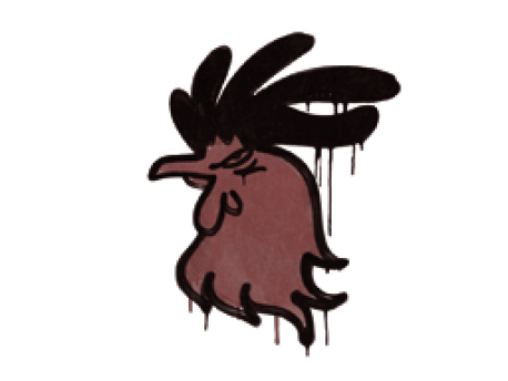 Sealed Graffiti | Cocky (Brick Red)
