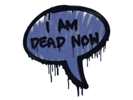 Sealed Graffiti | Dead Now (SWAT Blue)