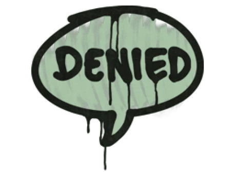 Sealed Graffiti | Denied (Cash Green)