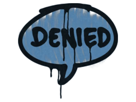 Sealed Graffiti | Denied (Monarch Blue)