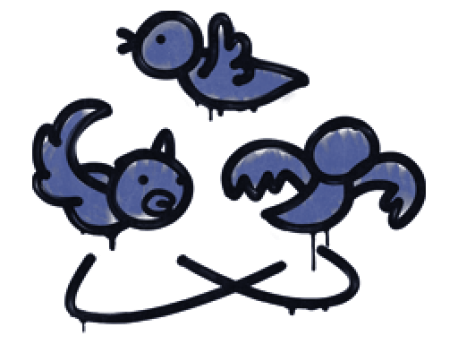 Sealed Graffiti | Dizzy (SWAT Blue)