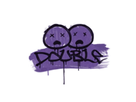 Sealed Graffiti | Double (Monster Purple)