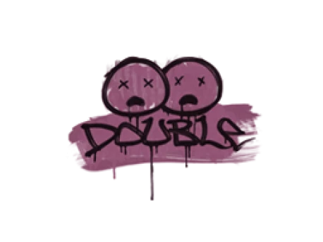 Sealed Graffiti | Double (Princess Pink)