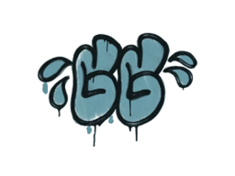 Sealed Graffiti | GGWP (Wire Blue)