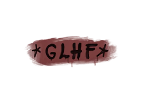 Sealed Graffiti | GLHF (Brick Red)