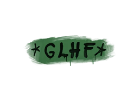 Sealed Graffiti | GLHF (Jungle Green)