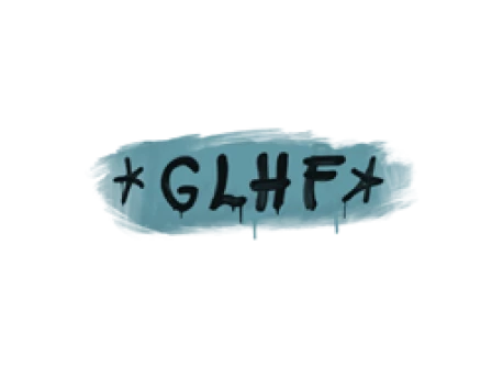 Sealed Graffiti | GLHF (Wire Blue)