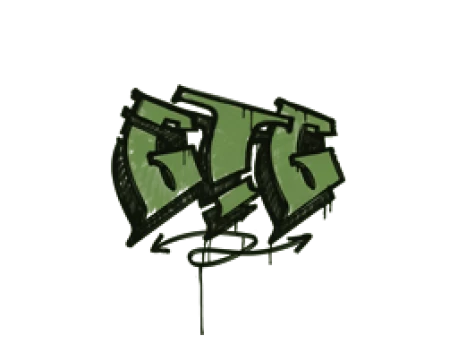 Sealed Graffiti | GTG (Battle Green)