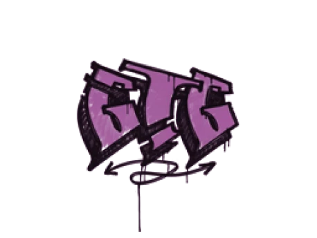 Sealed Graffiti | GTG (Bazooka Pink)