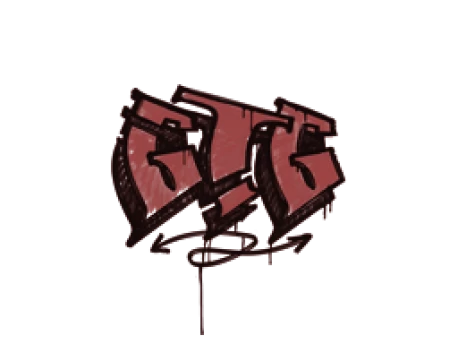 Sealed Graffiti | GTG (Blood Red)